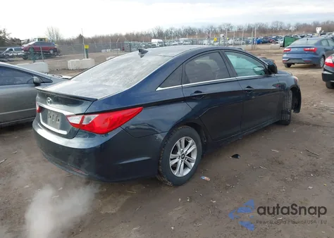 2013 Hyundai Sonata Gls from USA, damaged, VIN 5NPEB4AC0DH681253